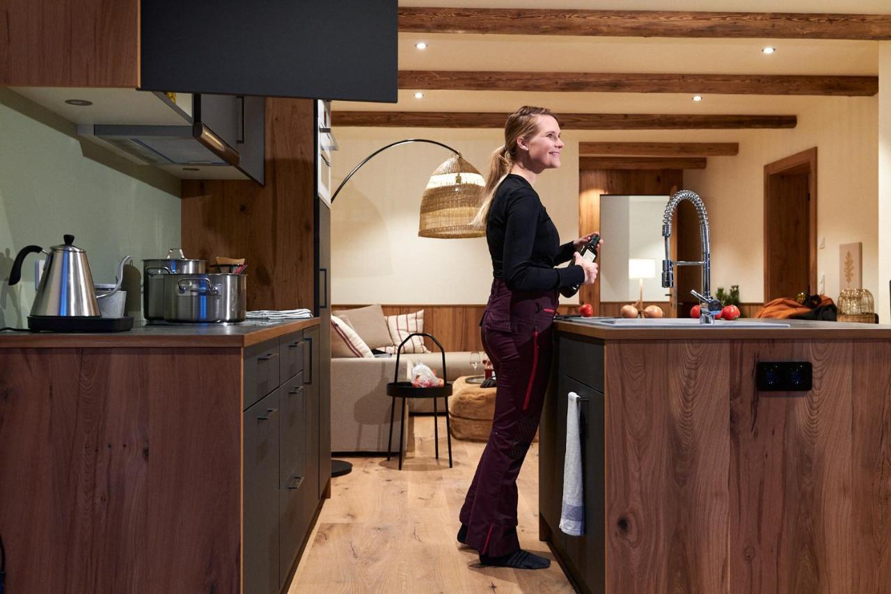 Berghaus Schroecken - Hotel Apartments Spa Экстерьер фото
