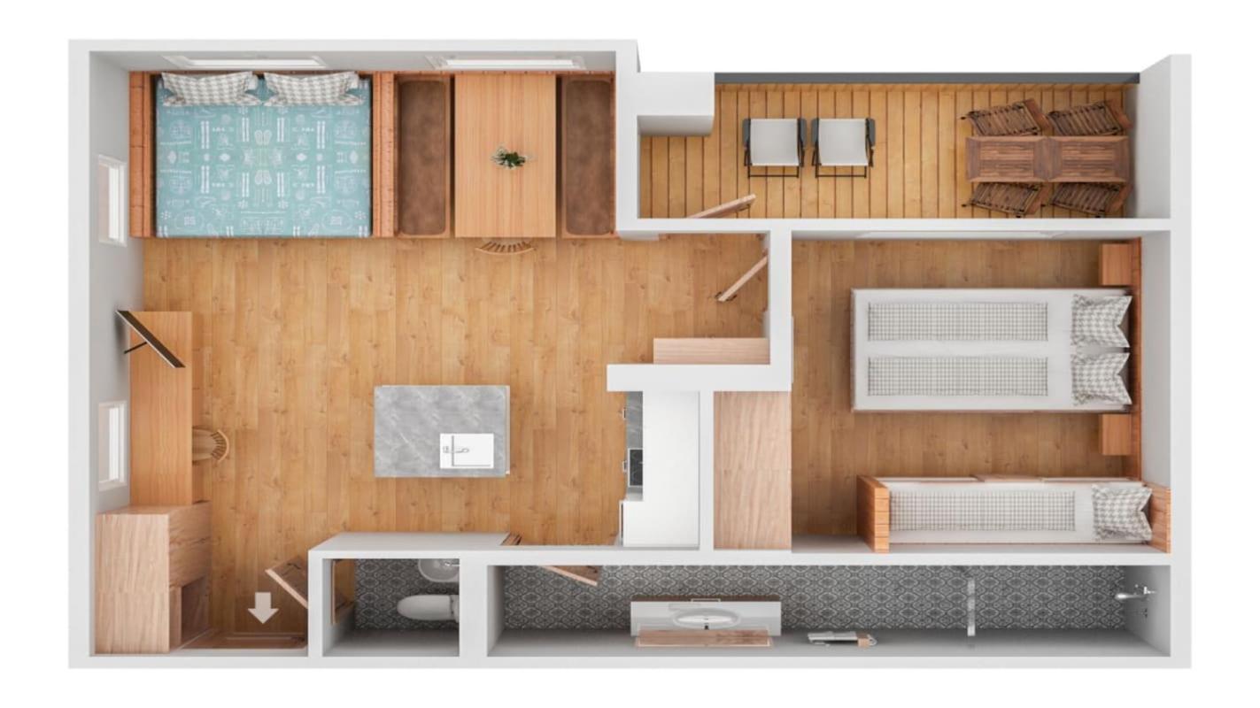 Berghaus Schroecken - Hotel Apartments Spa Экстерьер фото