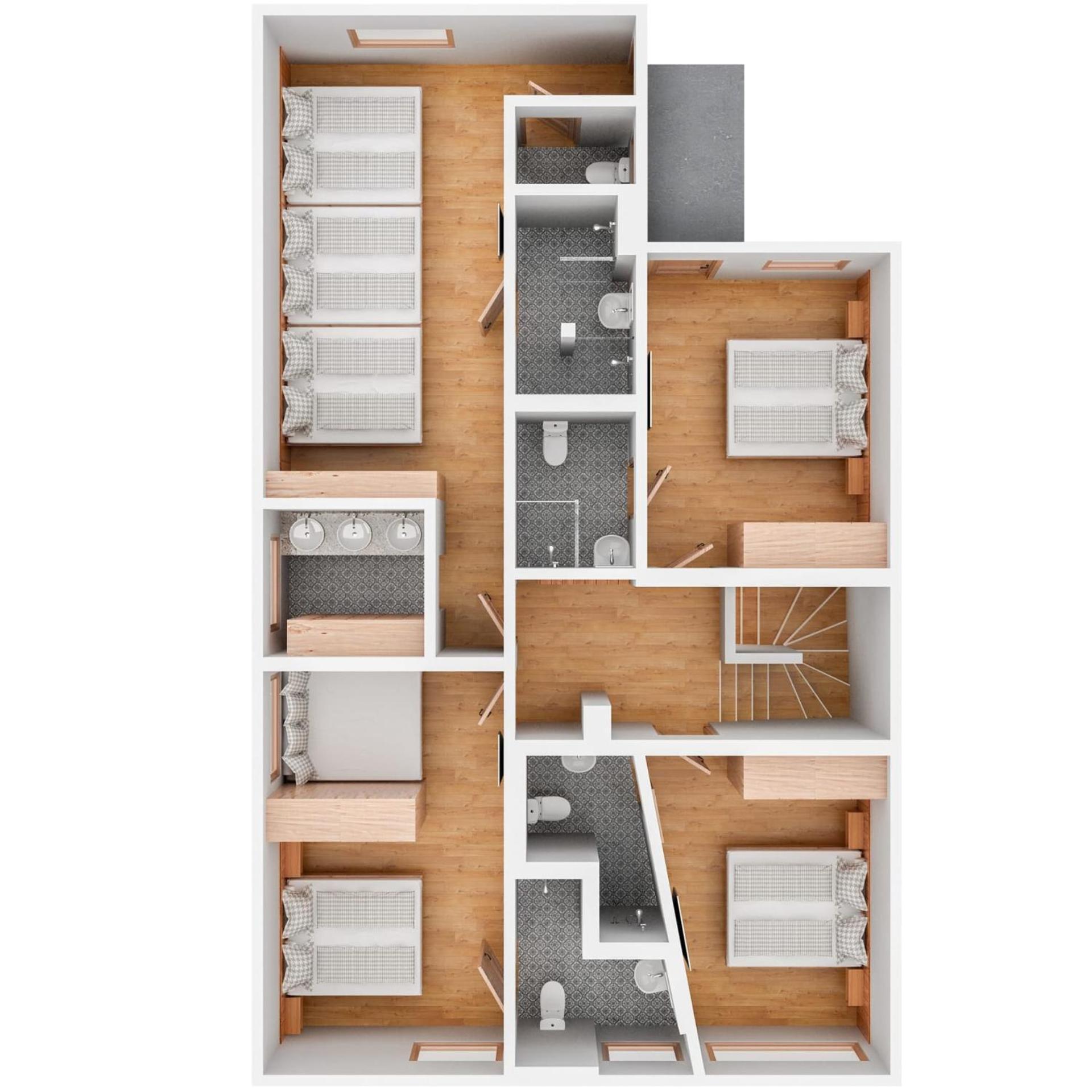 Berghaus Schroecken - Hotel Apartments Spa Экстерьер фото